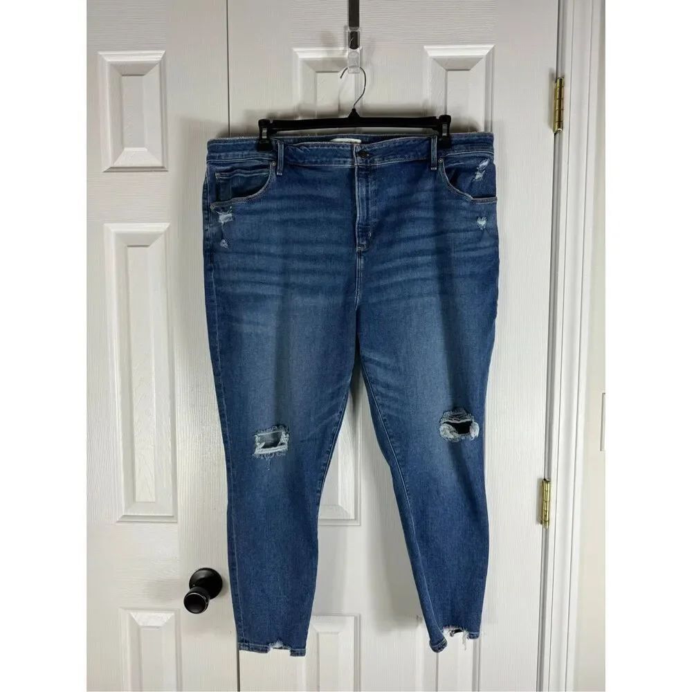 Abercrombie & Fitch Womens Super Skinny Ankle High Rise Jeans Size 37/24s